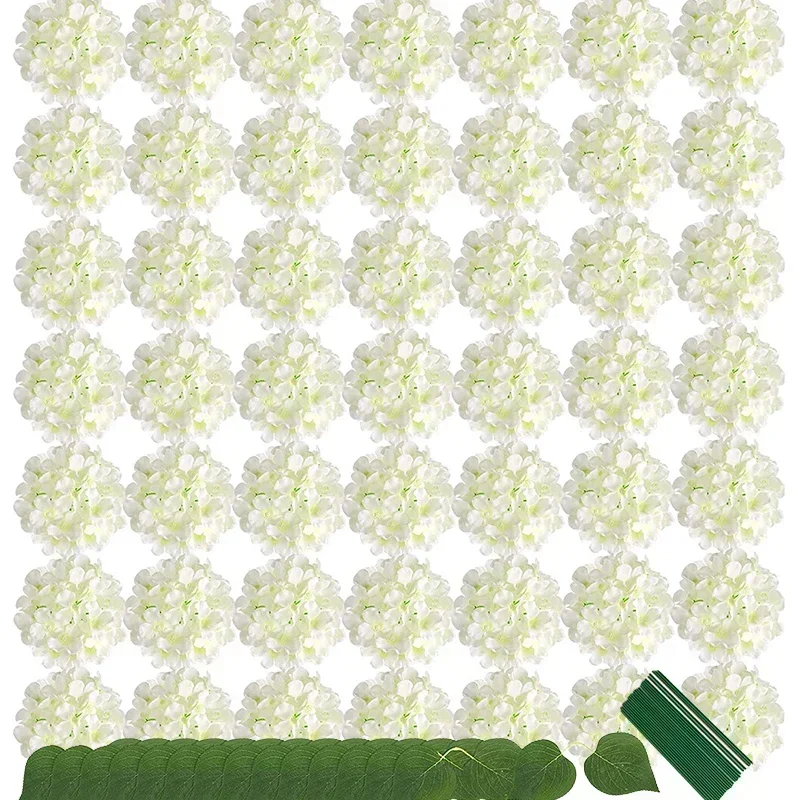 Florist Supply Bulk - 50 шт. искусственные цветы гортензии со