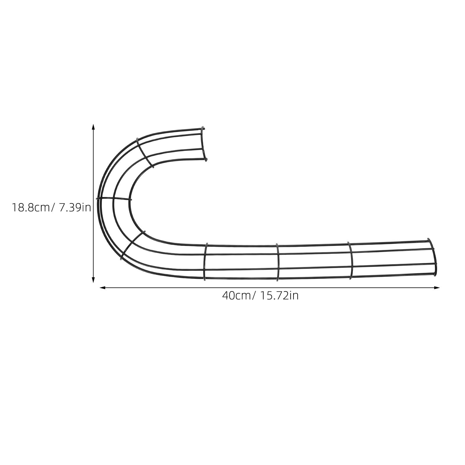 2 шт. металлических каркаса в  – обзор и цена Wreath Form Wire