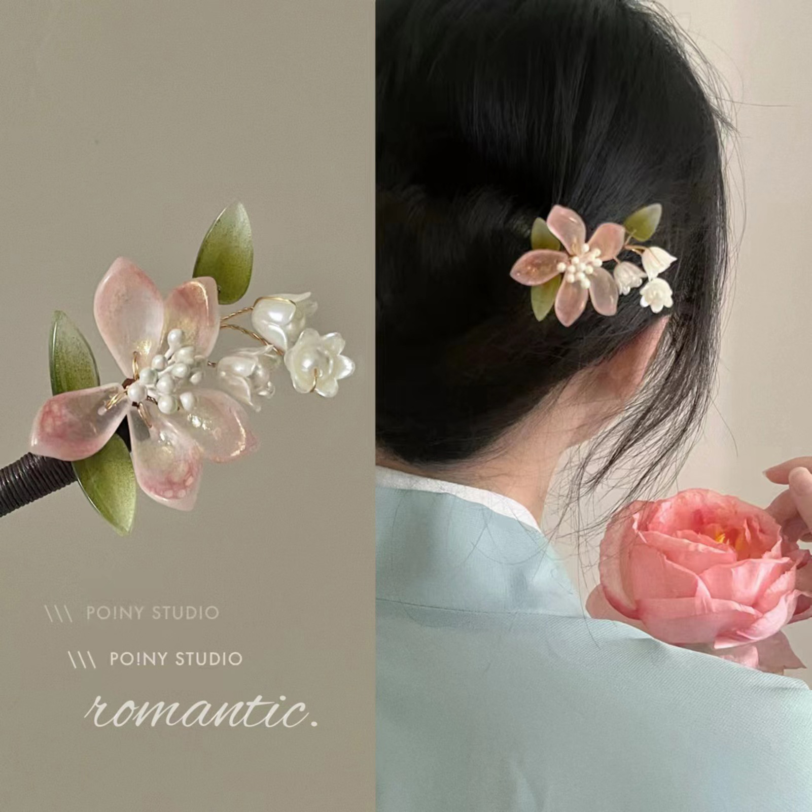Заколка для волос в китайском  – обзор и цена Florist Supplies