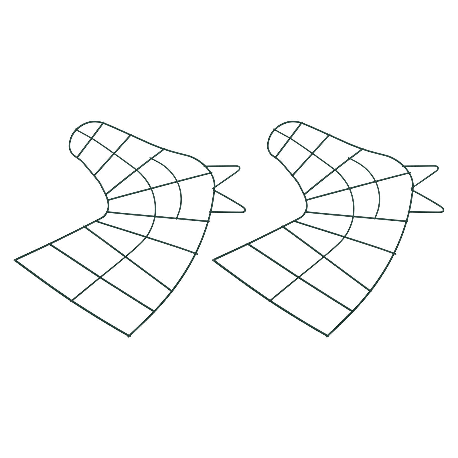 2 шт. металлических каркаса дл – обзор и цена Wreath Form Wire